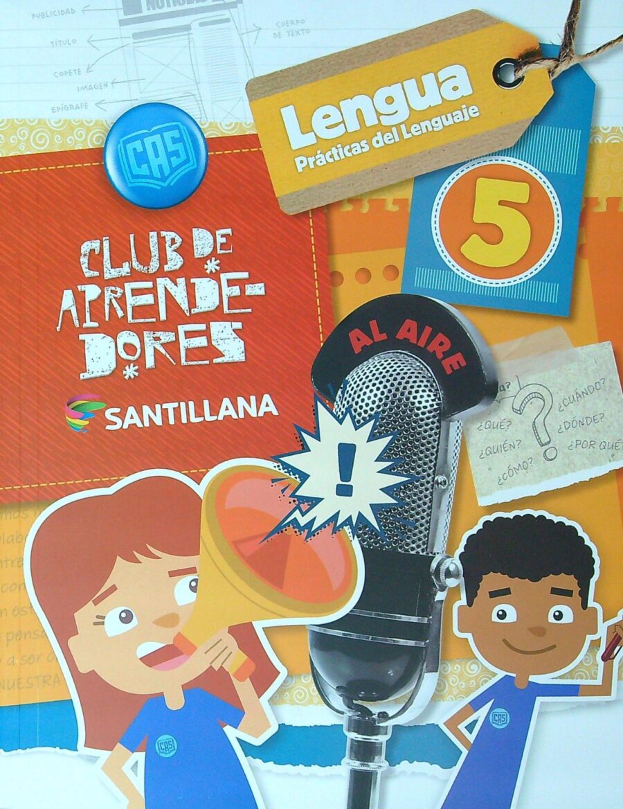 LENGUA 5 SANTILLANA CLUB DE APRENDEDORES