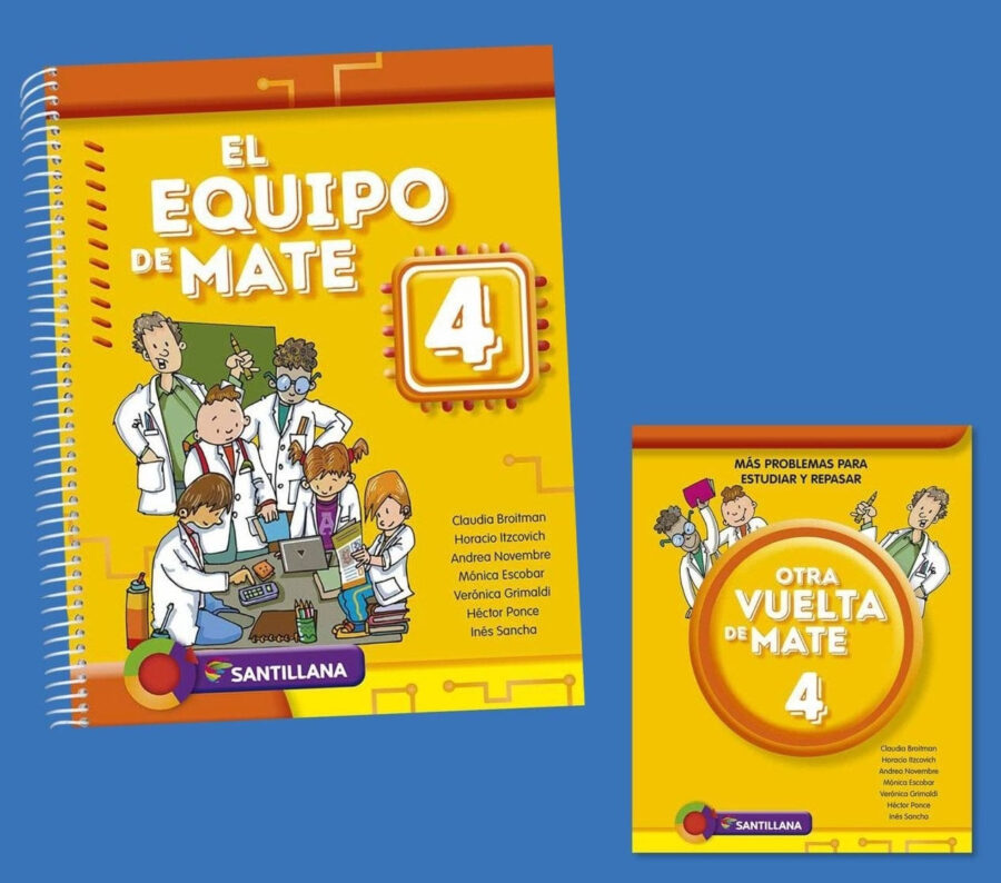 MATEMATICA 4 SANTILLANA EQUIPO DE MATE