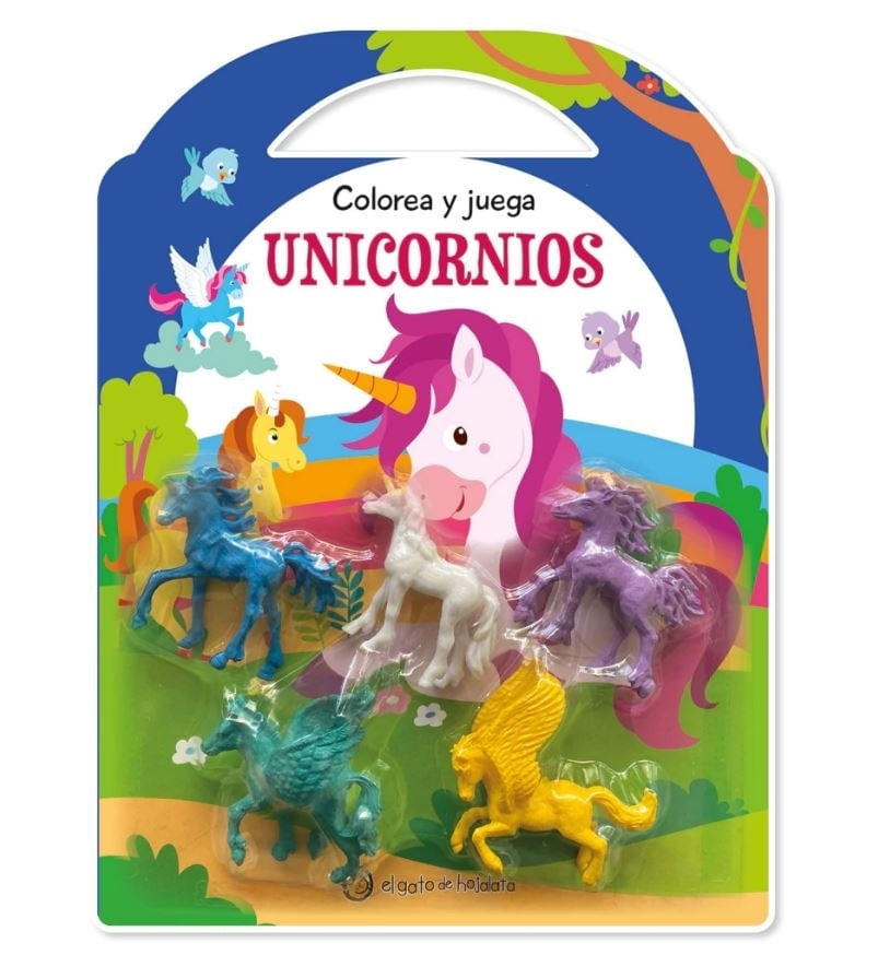 COLOREA Y JUEGA - UNICORNIOS
