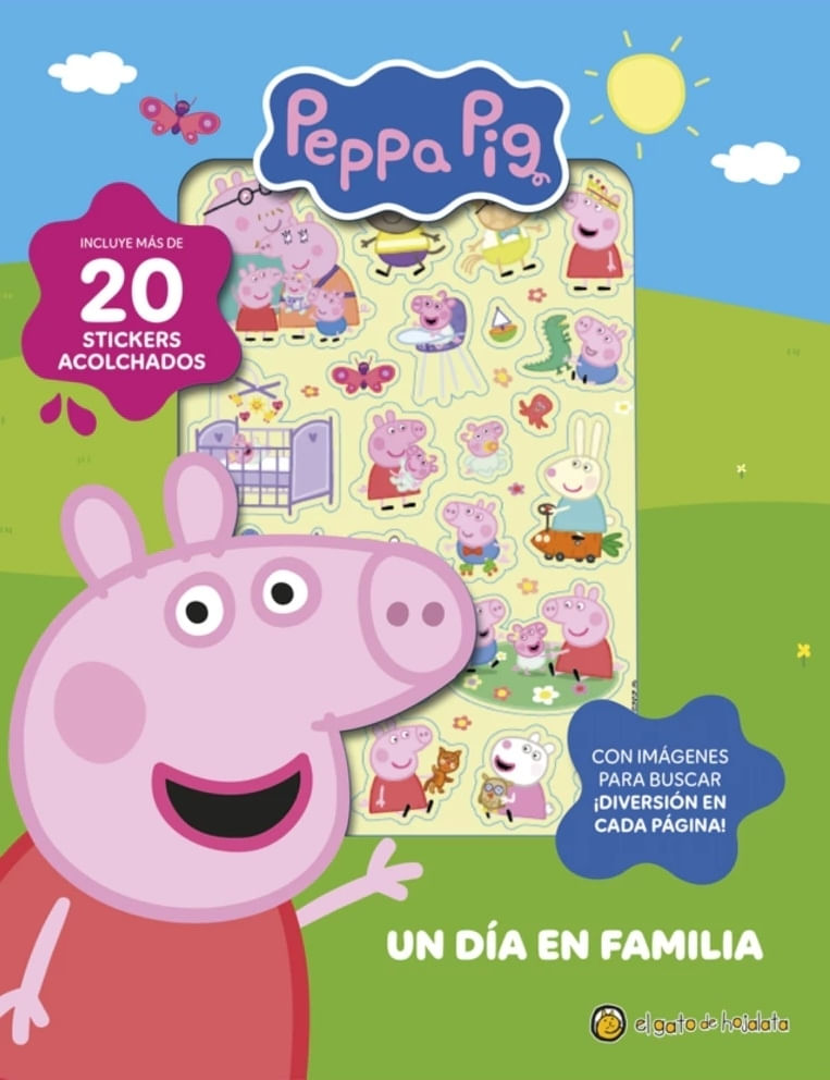UN DIA EN FAMILIA - PEPPA PIG - ACOLCHADITOS
