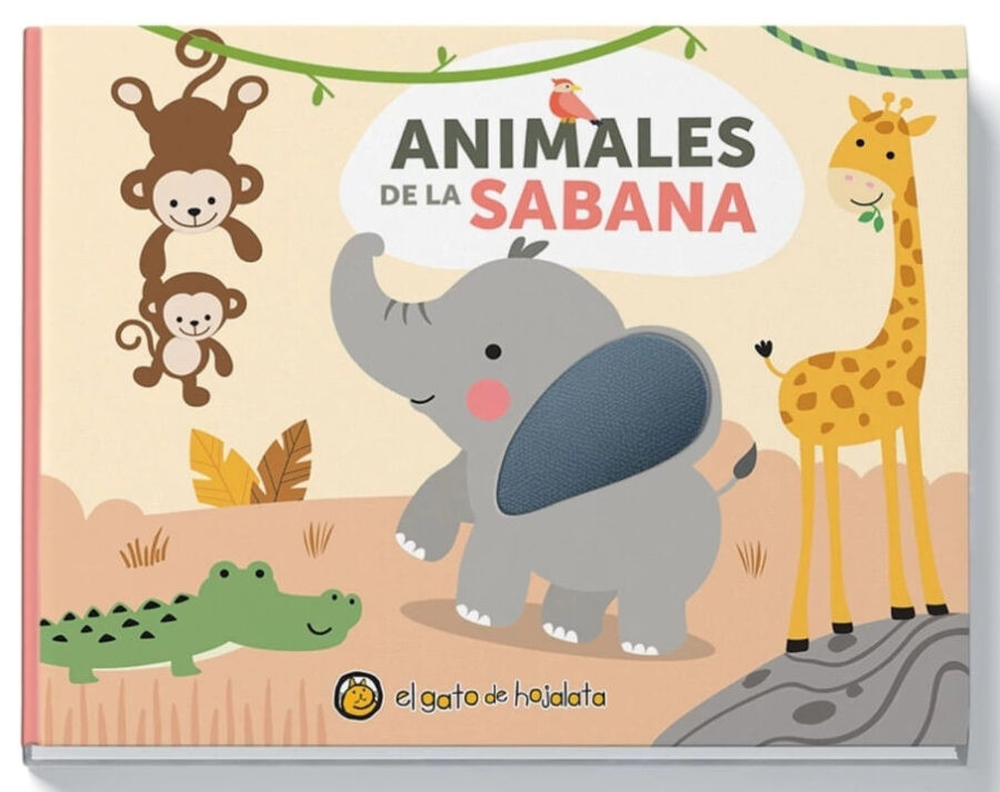 ANIMALES DE LA SABANA - ANIMALES Y TEXTURAS