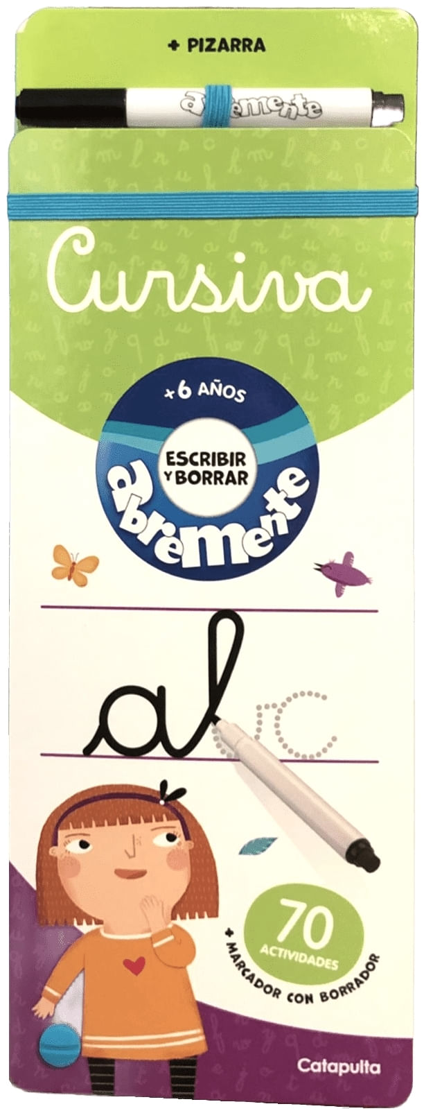 CURSIVA +6 - ABREMENTE ESCRIBIR Y BORRAR