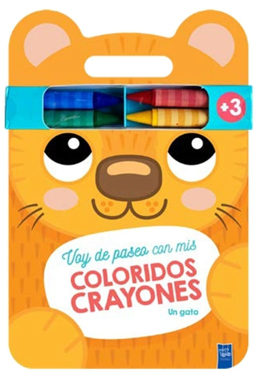 UN GATO - VOY DE PASEO CON MIS COLORIDOS CRAYONES