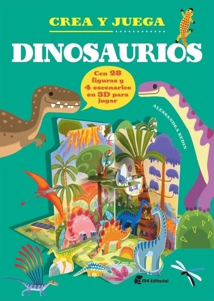 DINOSAURIOS - CREA Y JUEGA - TD