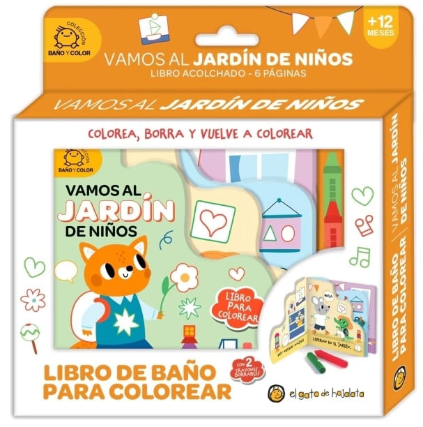 VAMOS AL JARDIN DE NIÑOS - BAÑO Y COLOR