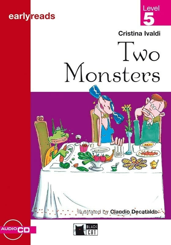 TWO MONSTERS W/CD-EARLYREADS