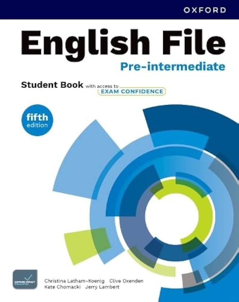 ENGLISH FILE PRE-INT. 5/ED.- SB + EXAM CONFIDENCE
