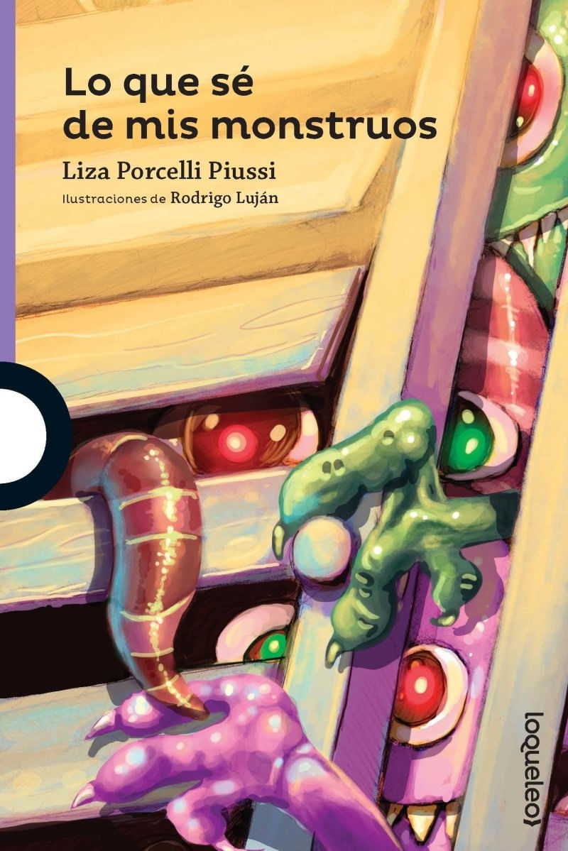 LO QUE SE DE MIS MONSTRUOS - LOQUELEO MORADA
