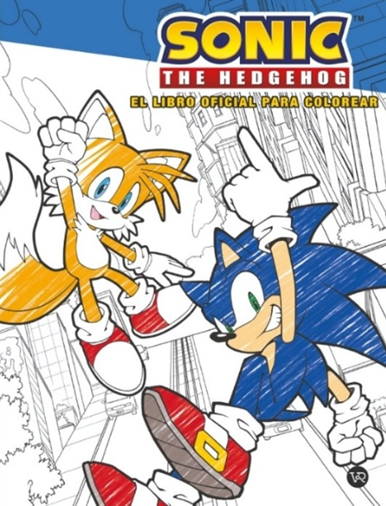 SONIC THE HEDGEHOG - EL LIBRO OFICIAL PARA COLOREA