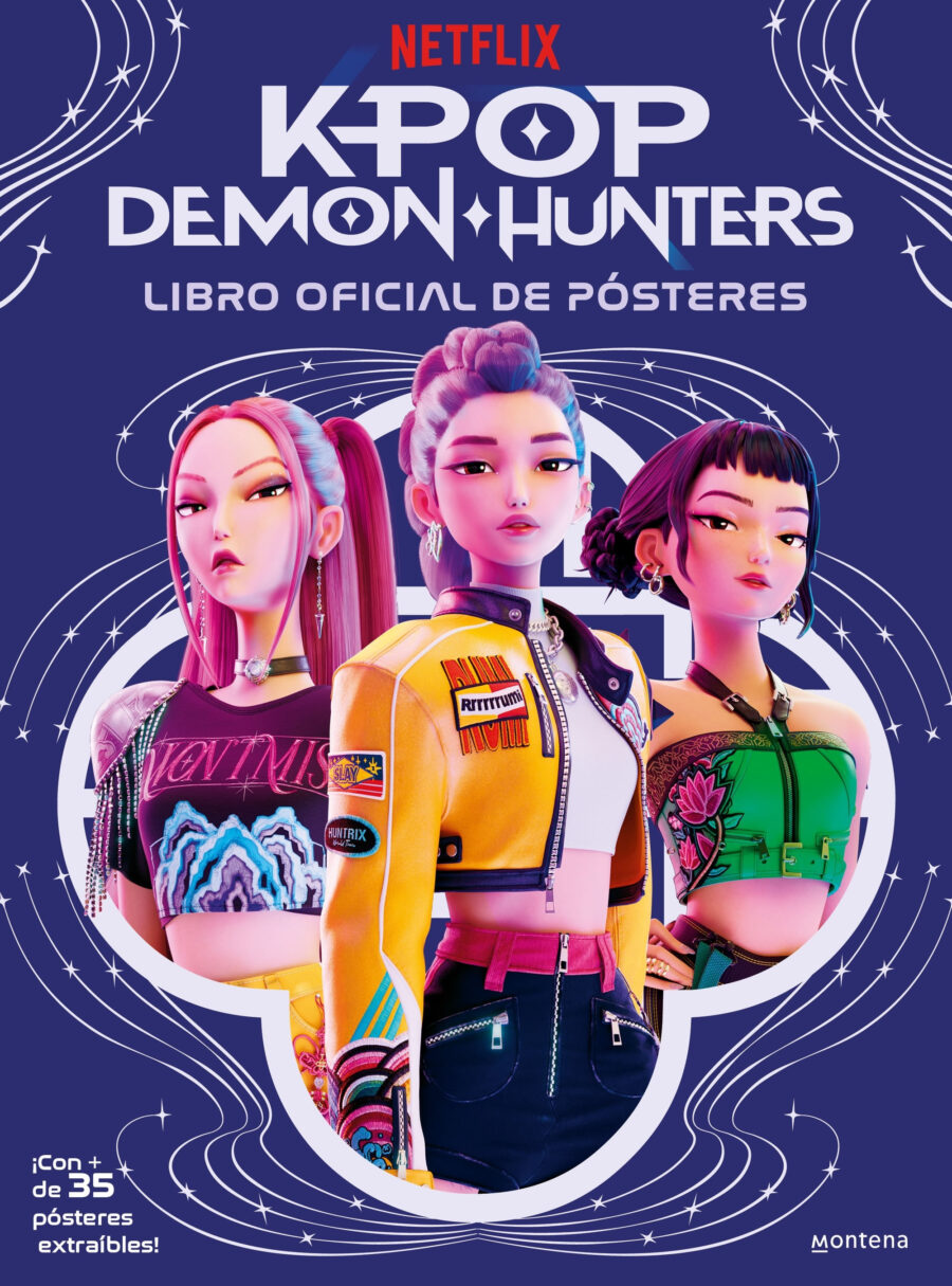 KPOP DEMON HUNTERS - LIBRO DE POSTERS