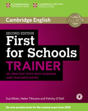 FIRST FOR SCHOOLS TRAINER 2ED W/KEY + CDS 2015