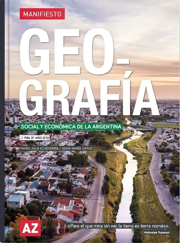 GEOGRAFIA 5 AZ MANIFIESTO - SOCIAL Y ECONOMICA DE