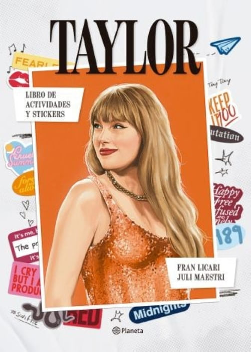 TAYLOR SWIFT - LIBRO DE ACTIVIDADES Y STICKERS