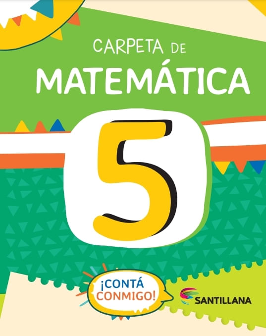 MATEMATICA 5 SANTILLANA CONTA CONMIGO