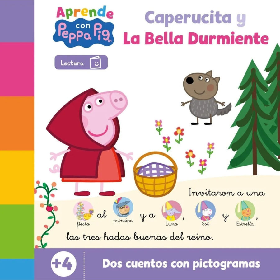 APRENDE CON PEPPA - CAPERUCITA Y LA BELLA DURMIENT