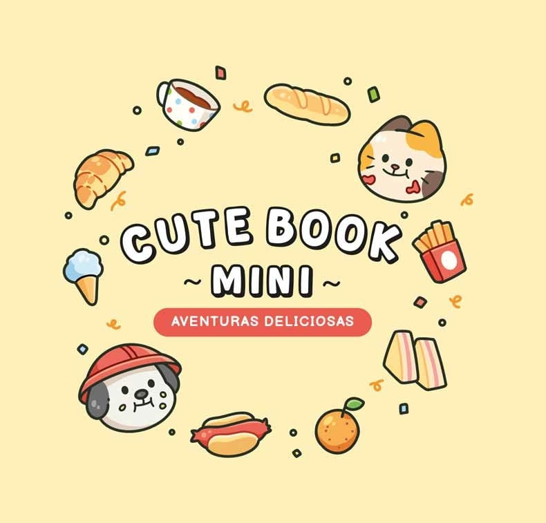 CUTE BOOK MINI - AVENTURAS DELICIOSAS - TD