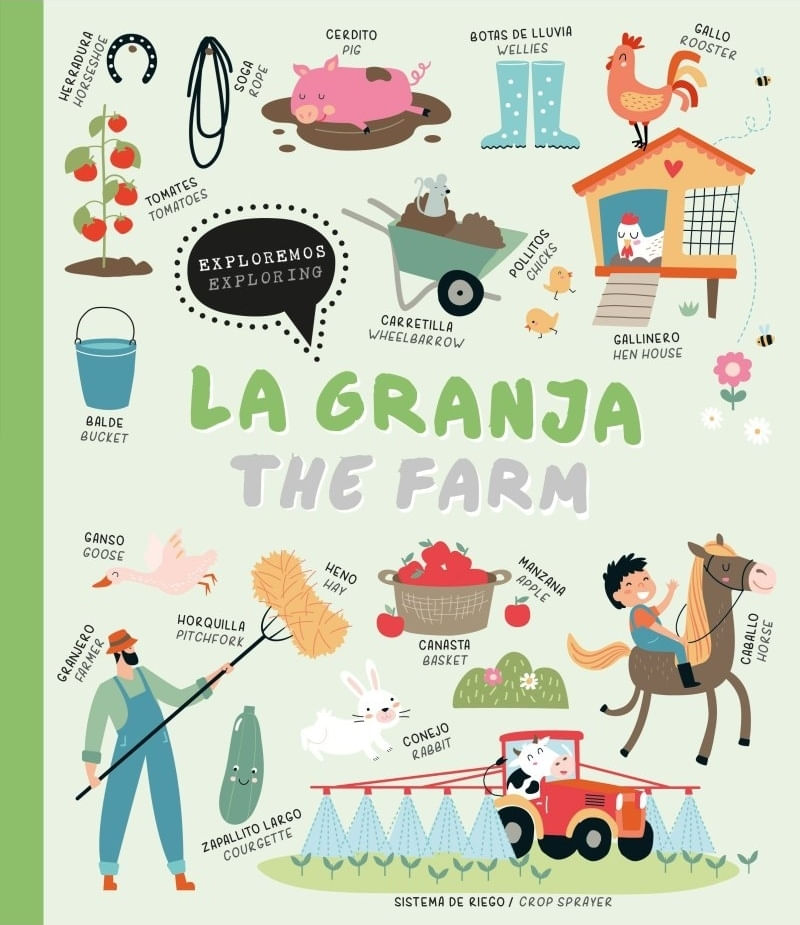 EXPLOREMOS LA GRANJA - EXPLORING THE FARM - CARTON