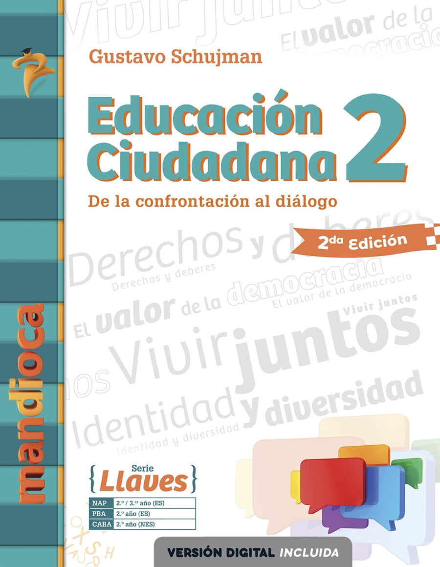 EDUCACION CIUDADANA 2A 2ED. SERIE LLAVES - DE LA C