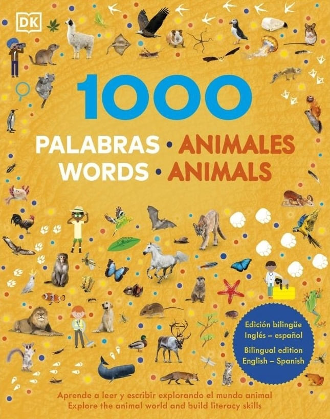 1000 PALABRAS ANIMALES - 1000 WORDS ANIMALS - TD