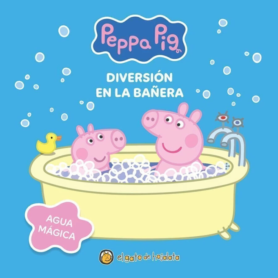 DIVERSION EN LA BAÑERA - PEPPA PIG - BAÑO Y MAGIA
