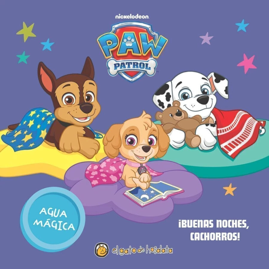 BUENAS NOCHES, CACHORROS ! - PAW PATROL - BAÑO Y M