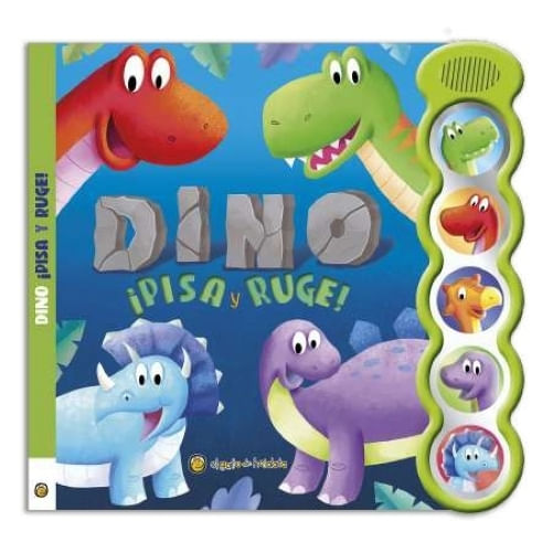 DINO - PISA Y RUGE ! - RIMAS CON SONIDO - CARTONE