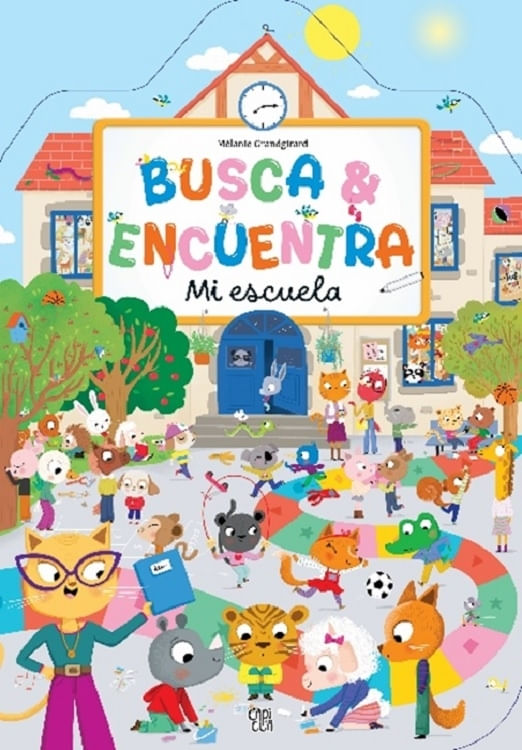 BUSCA Y ENCUENTRA - MI ESCUELA - CARTONE