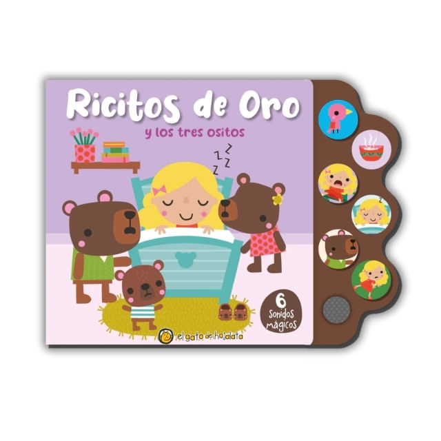 RICITOS DE ORO - CLASICOS CON SONIDO - CARTONE