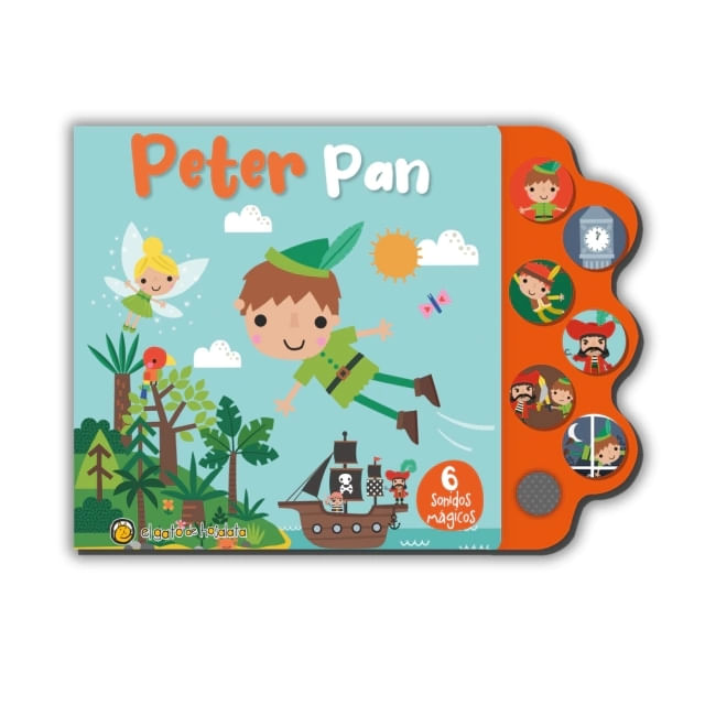 PETER PAN - CLASICOS CON SONIDO - CARTONE