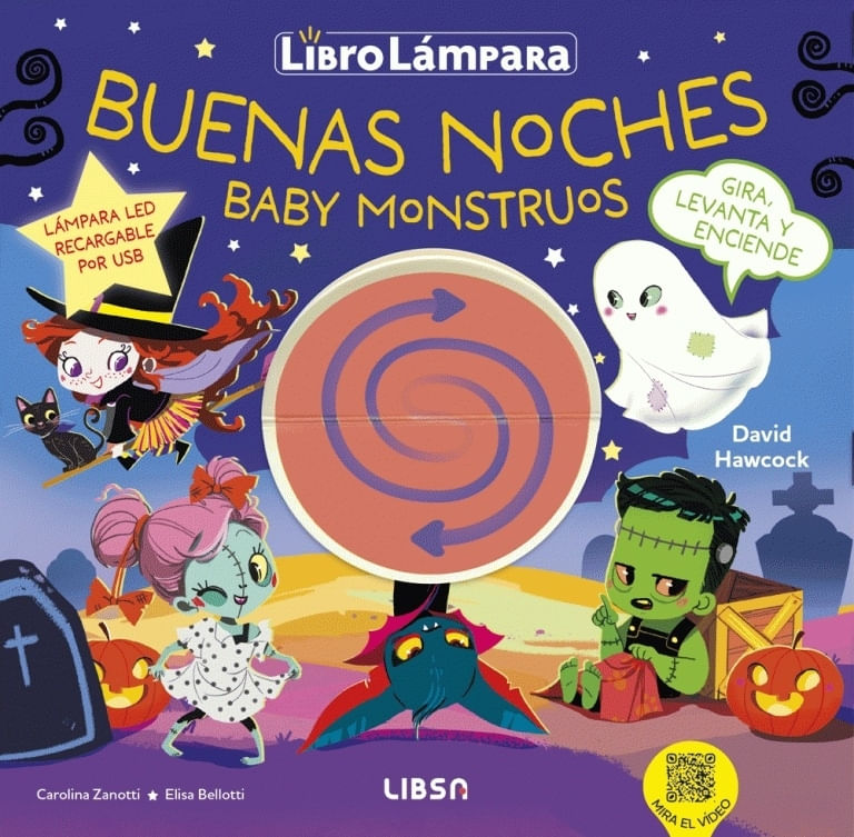BUENAS NOCHES BABY MONSTRUOS - LIBRO LAMPARA - CAR