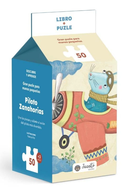 PILOTO ZANAHORIAS - LIBRO + PUZLE - TETRA PACK