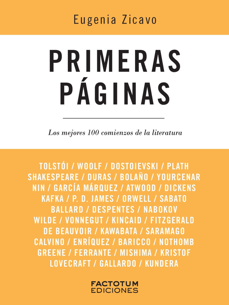 PRIMERAS PAGINAS