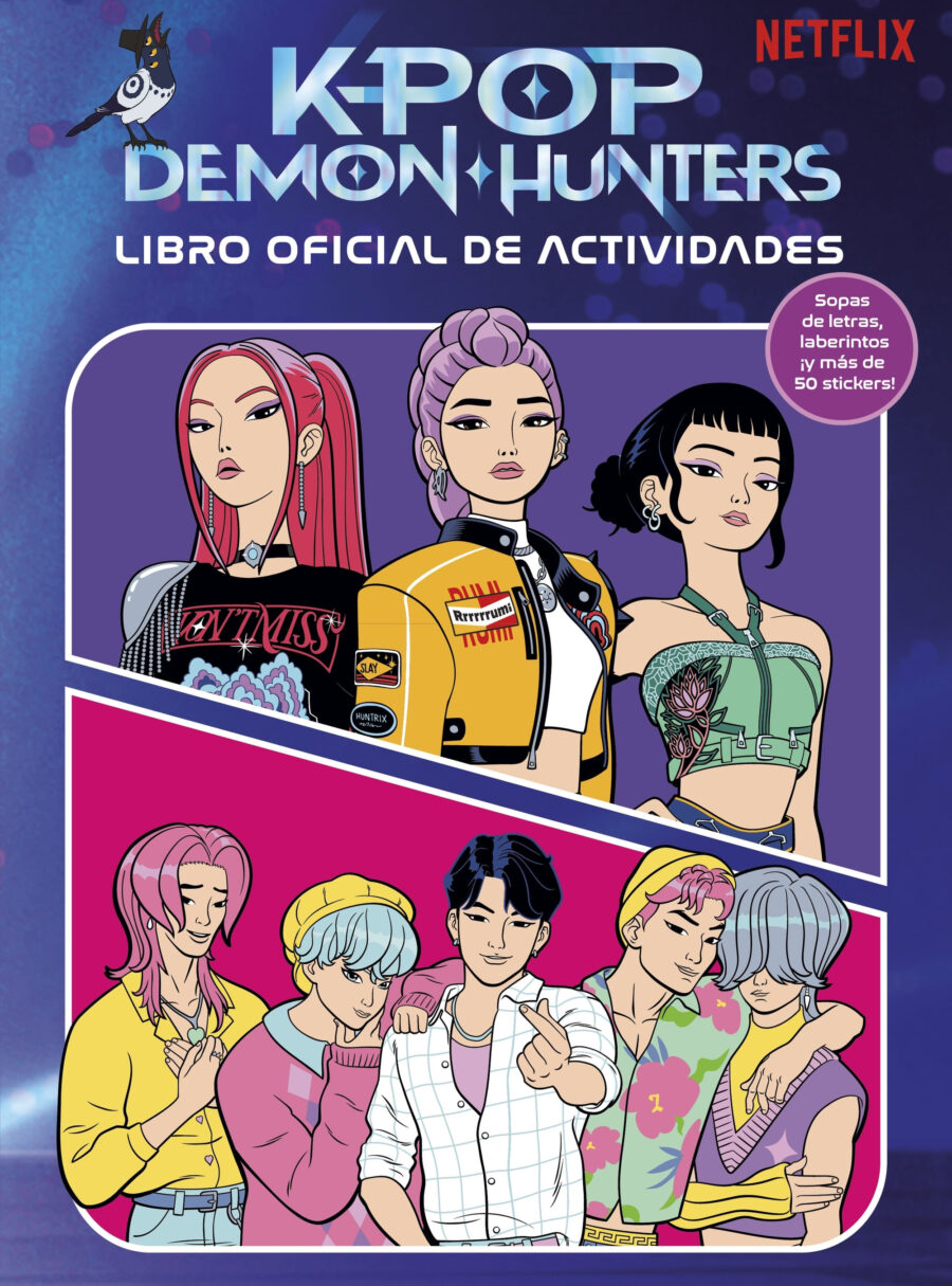 KPOP DEMON HUNTERS - LIBRO OFICIAL DE ACTIVIDADES