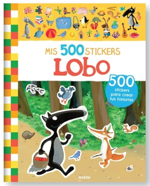 MIS 500 STICKERS DEL LOBO