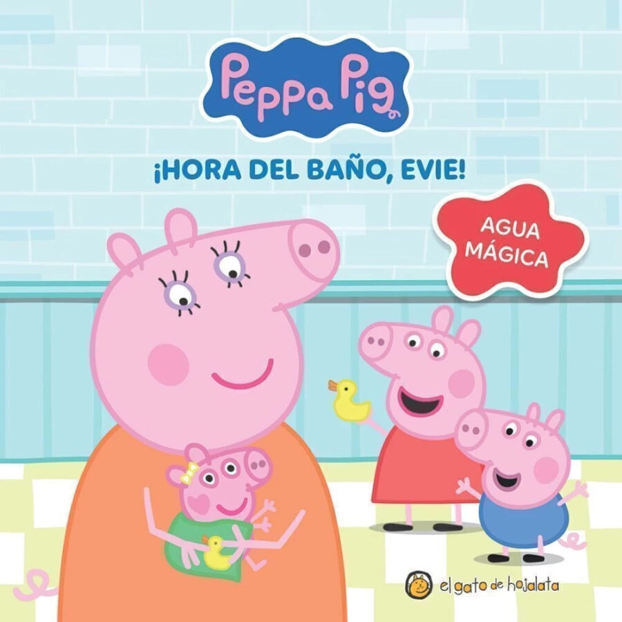 HORA DEL BAÑO, EVIE ! - PEPPA PIG - BAÑO Y MAGIA
