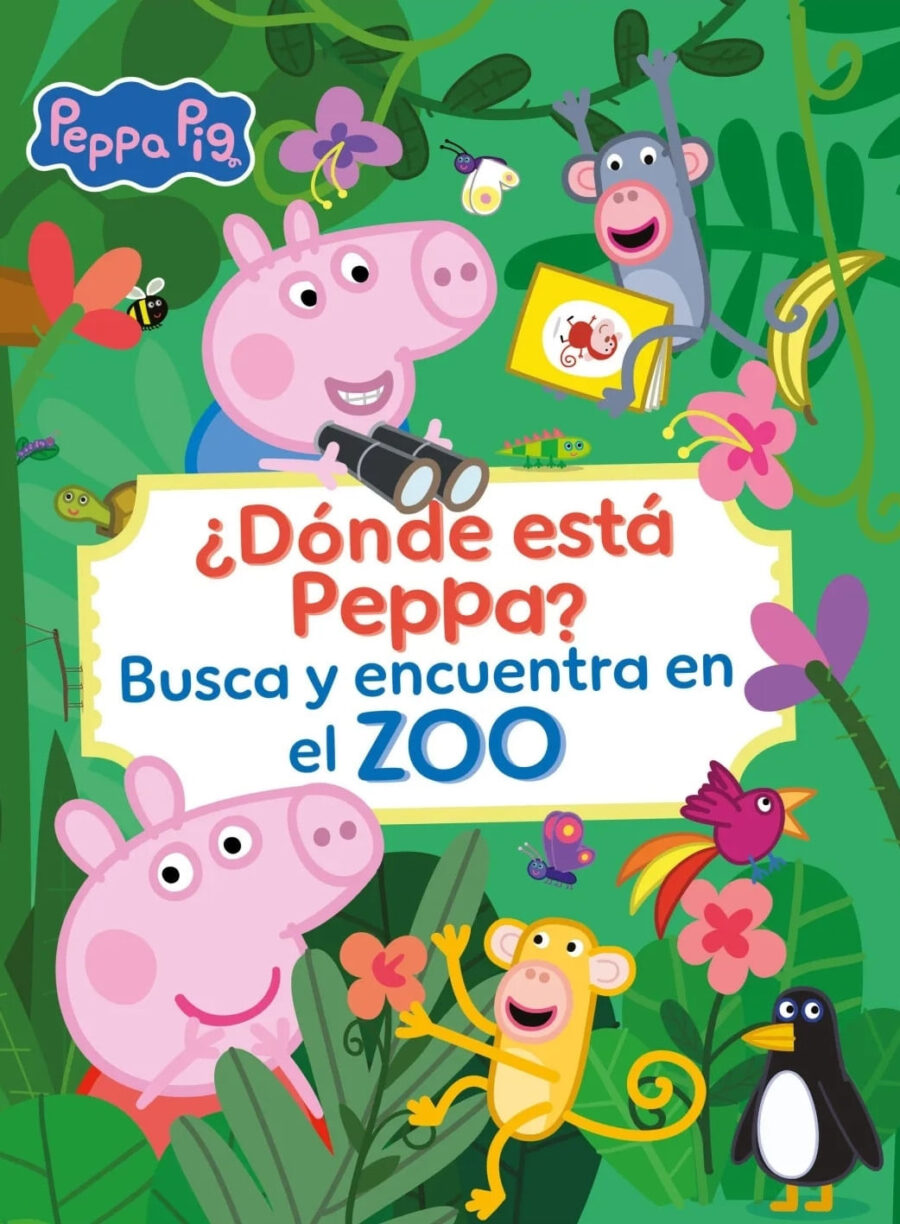 DONDE ESTA PEPPA ? - BUSCA Y ENCUENTRA EN EL ZOO