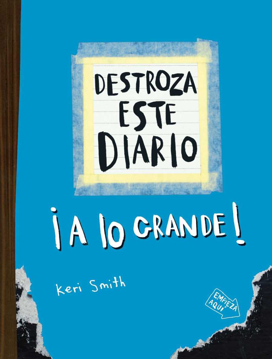 DESTROZA ESTE DIARIO A LO GRANDE ! - AZUL FLUO