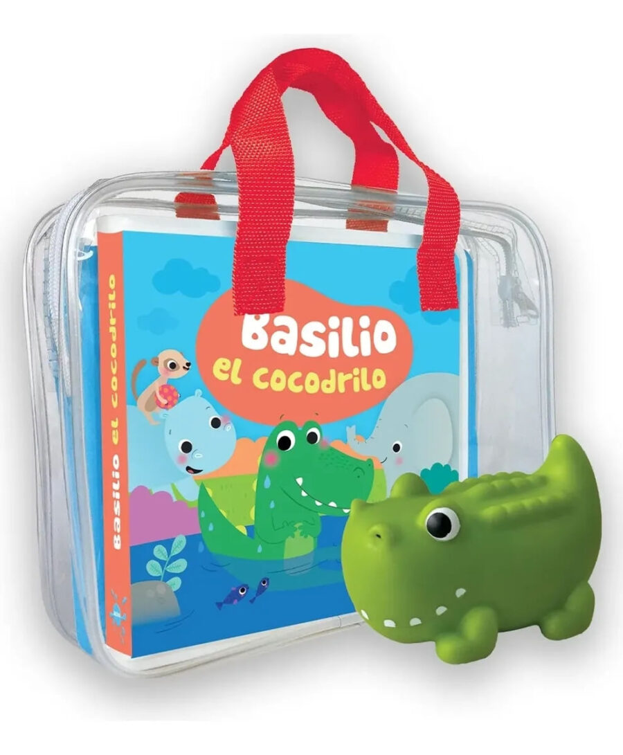 BASILIO EL COCODRILO - MIS LIBROS DE BAÑO
