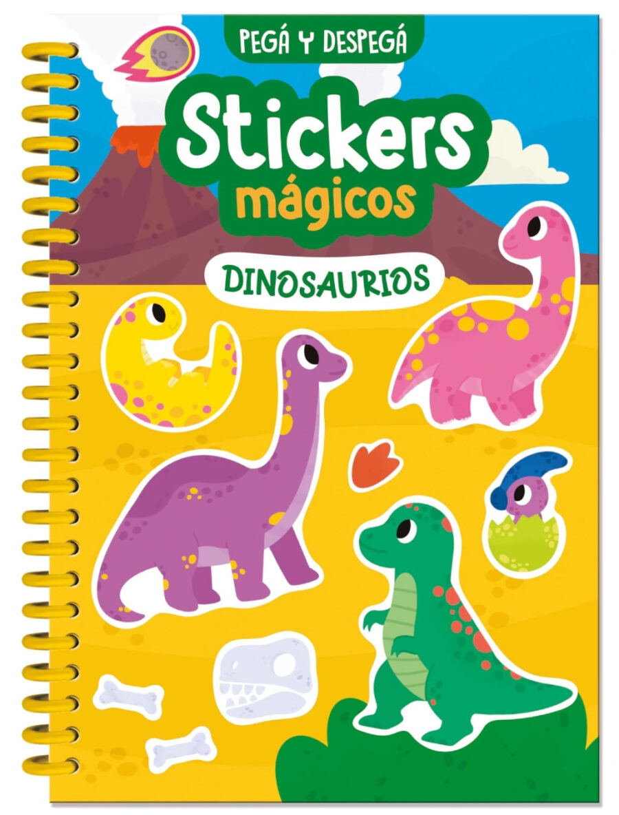 STICKERS MAGICOS - DINOSAURIOS