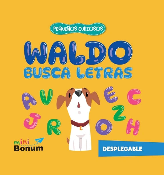 WALDO BUSCA LETRAS - PEQUE?OS CURIOSOS - DESPLEGAB