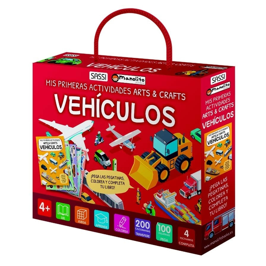 VEHICULOS - MIS PRIMERAS ACTIVIDADES ARTS & CRAFTS