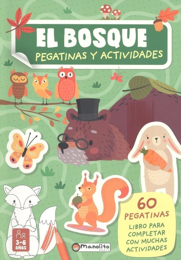 BOSQUE, EL - PEGATINAS Y ACTIVIDADES