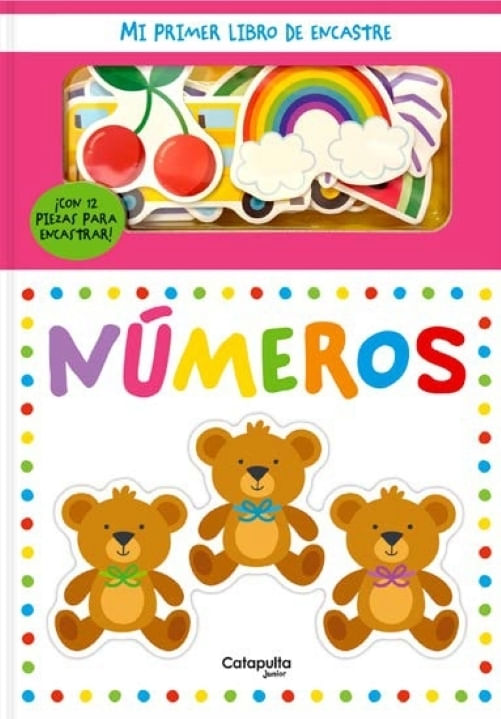 NUMEROS - MI PRIMER LIBRO DE ENCASTRE - CARTONE