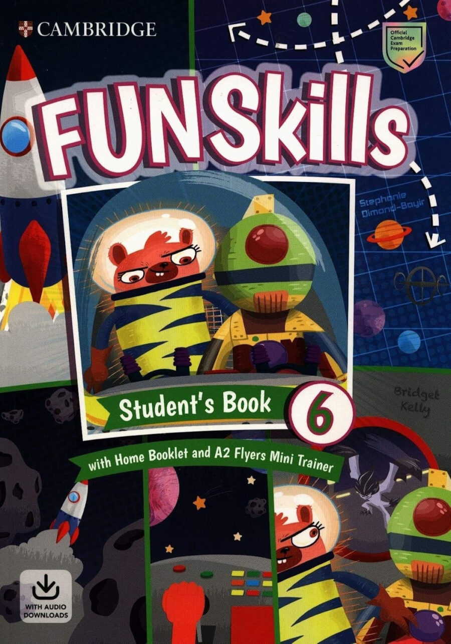 FUN SKILLS 6 - FLYERS SB W/HOME BOOKLE MINI TRAINE