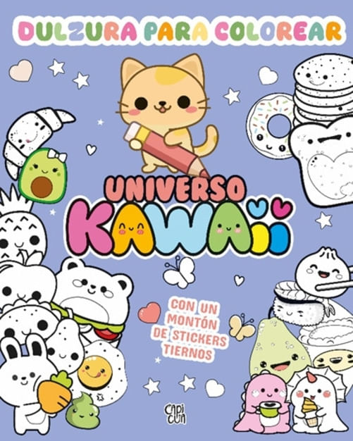 DULZURA PARA COLOREAR - UNIVERSO KAWAII