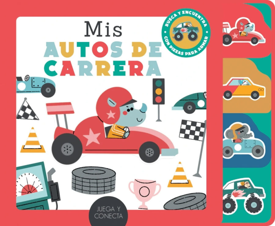 MIS AUTOS DE CARRERA - JUEGA Y CONECTA - CARTONE