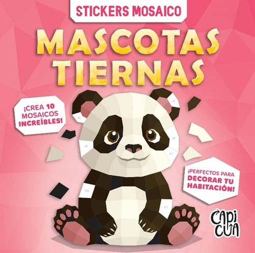 STICKERS MOSAICO - MASCOTAS TIERNAS